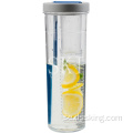 Filtervattenkopp med sugrör stor kapacitet citron kopp